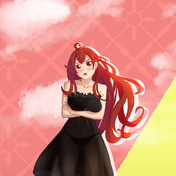 エリス in ドレス