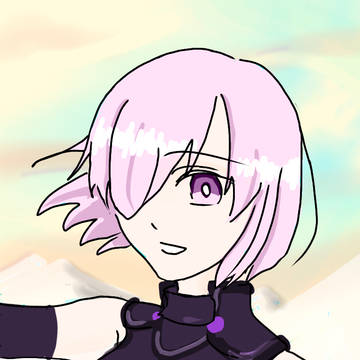 山頂にて