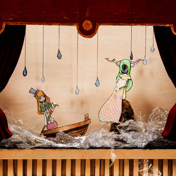 【一枚絵本】泪ノ湖（再掲）