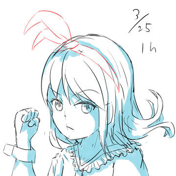 イラスト３ヶ月目