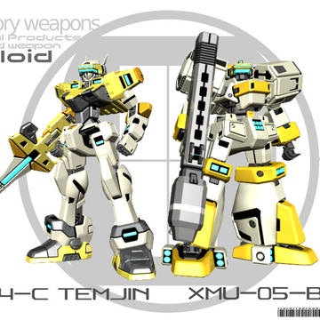 XMU-04-C テムジン / XMU-05-B ライデン