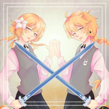 Genshin - Aether & Lumine