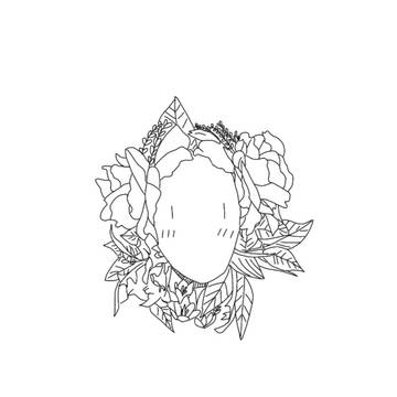 girl in Flowers