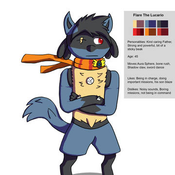 Flare the Lucario