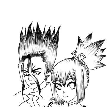 senku and kohaku