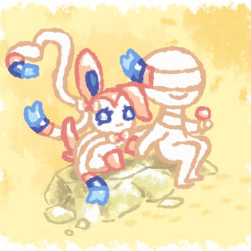 Holding hands ☆ ニンフィア