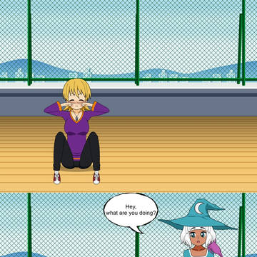Zarey is trapped in water bubble