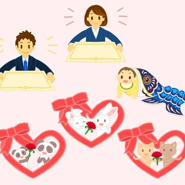 【イラストAC】主線なしを試した
