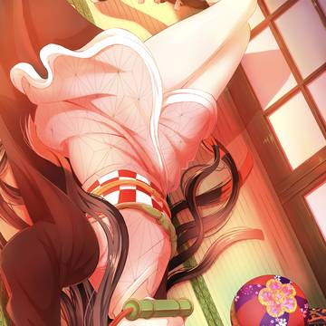 寝転ぶ禰豆子ちゃん
