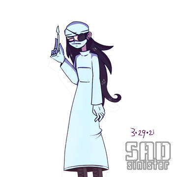 Thorne in scrubs