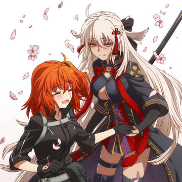 沖田オルタちゃんとぐだ子