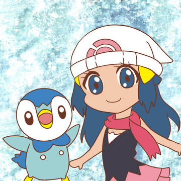 ヒカリとポッチャマ