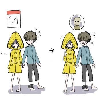 エイプリルフールなモノシクキド