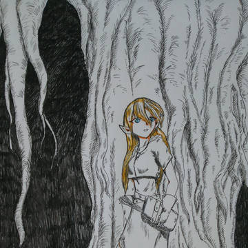 ボールペン絵