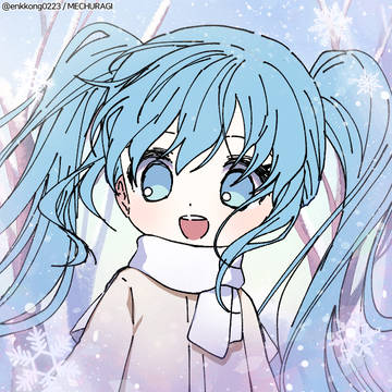 雪ミクinMECHURAGI