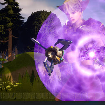a boy with a shield and a spear