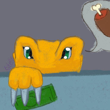 Hungry Agumon