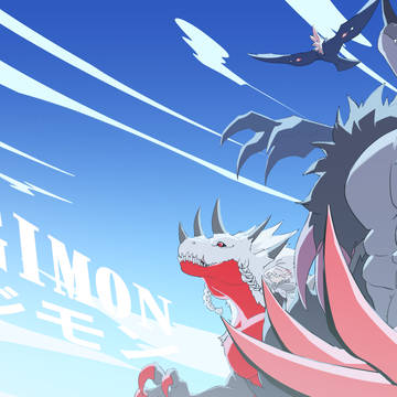 【Digimon】試了一下畫大插···