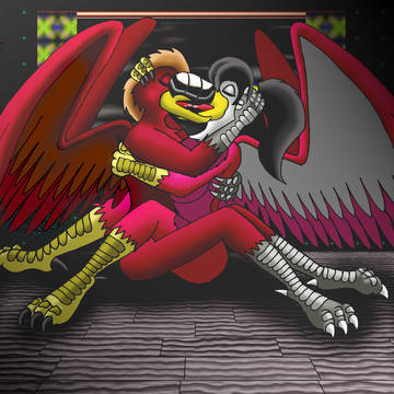Avian kiss