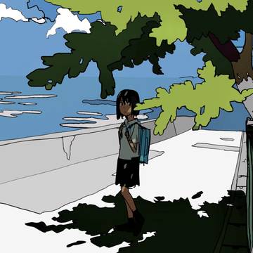 夏の影