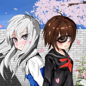 シルヴィちゃんと幸ちゃん