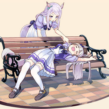 だらけゴルシとつんつんマックイーン