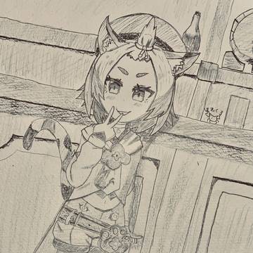 ディオナちゃんポーズ取って〜