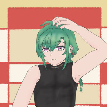緑仙を描きました！