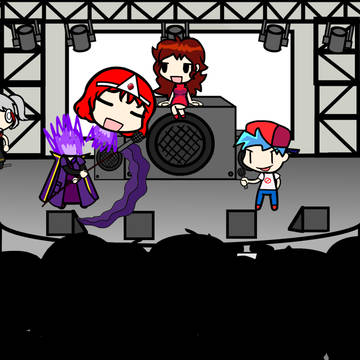 Walfas X FNF Crossover