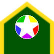 Insigne de la Rép. d'arc-en-ciel