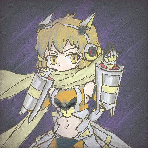 paral hibiki armed with gungnir