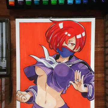 Gender-swapped King of Fighters!