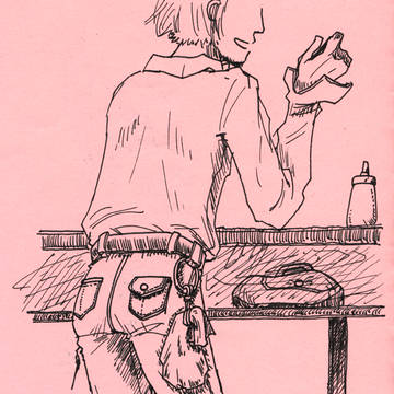 ペン画練習【ちょこちょこっと落書き】
