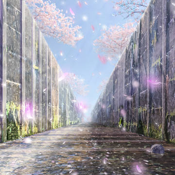 排水路の春