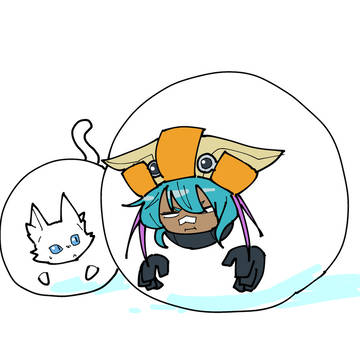 【PFMOH】ゆきねこがあらわれた【大雪原】