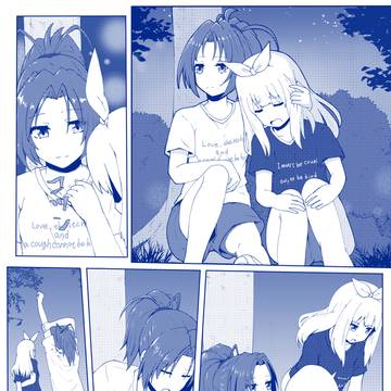 飛び立つ君の背を見上げるが尊すぎる記念漫画