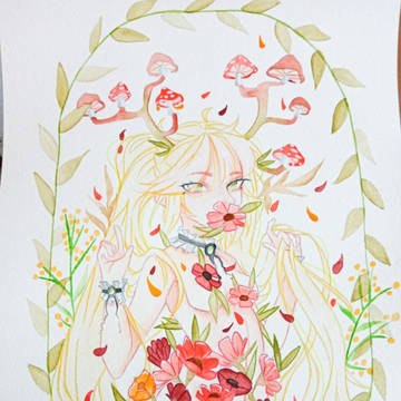 Flowers Portrait