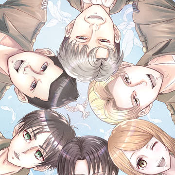 進撃の巨人完結記念イラスト