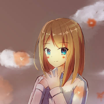 なんとなくで描いてみた女の子