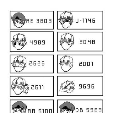 キャラクター識別番号備忘録
