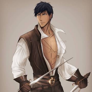 Aomine Daiki Pirate AU