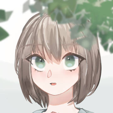 厚塗りの子