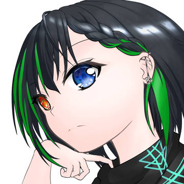 黒×緑