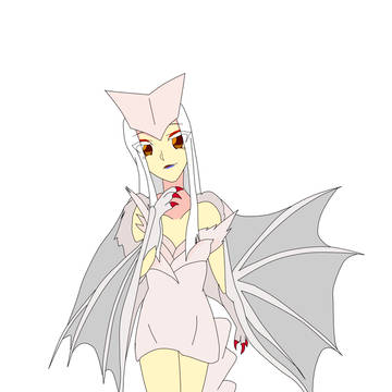 アルビノギャオス（怪獣擬人化）
