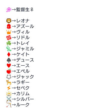 ツイステ雑多➀