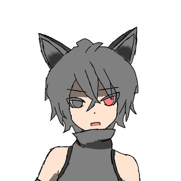 1枚立ち絵完成（もう描く気力ないです）