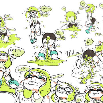 インクもれイカ