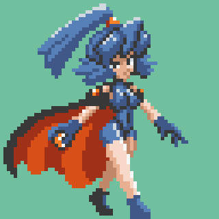 ＦＲ・LＧ風イブキのドット絵