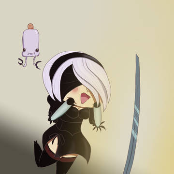 2B or not 2B Chibi
