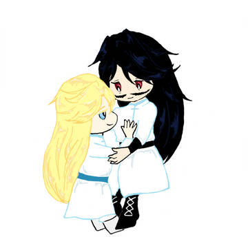 Happy chibis